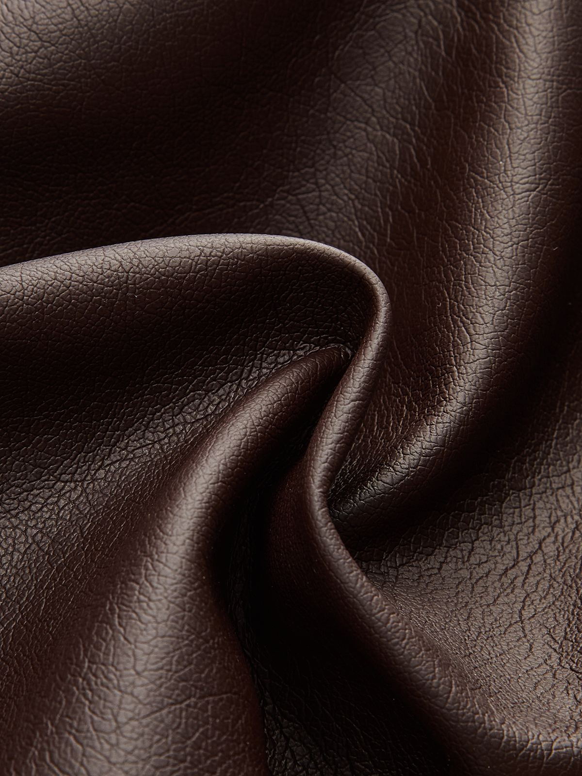 Faux Leather Knotted Top